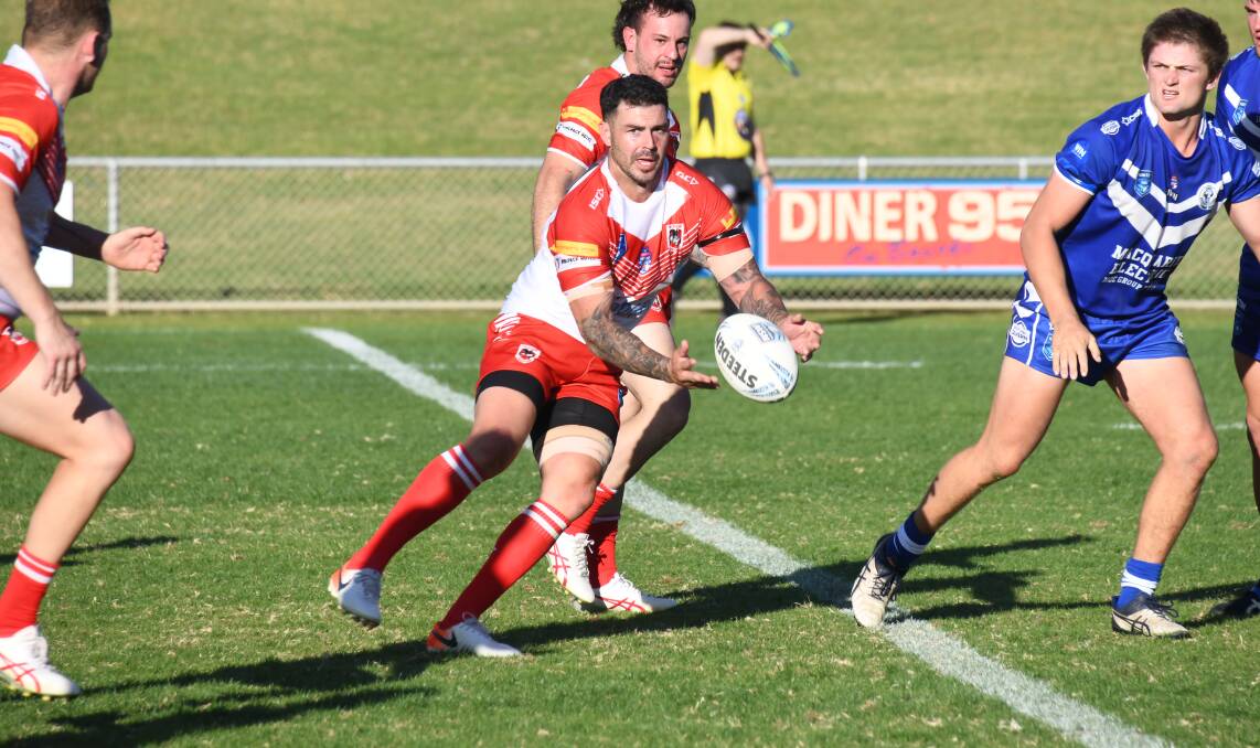 Hayden Carpenter's absence was felt by the Mudgee Dragons on Saturday. Picture by Amy McIntyre