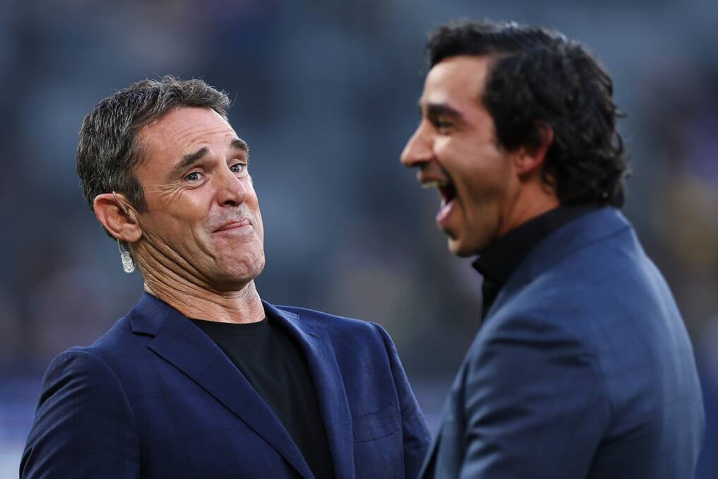 He might be good for a laugh every now and then, but is Brad Fittler doing the best by NSW fans as Origin coach? Picture by Cameron Spencer/Getty Images