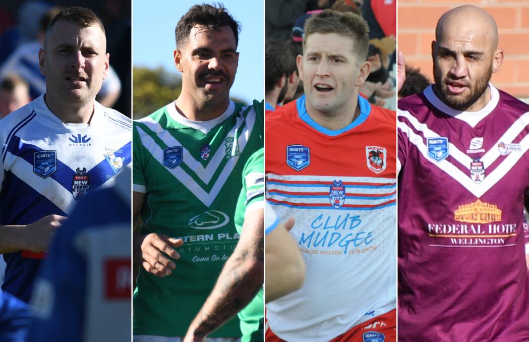 Jackson Brien (far left), Jeremy Thurston, Casey Burgess and Blake Ferguson will all play finals footy this coming weekend.