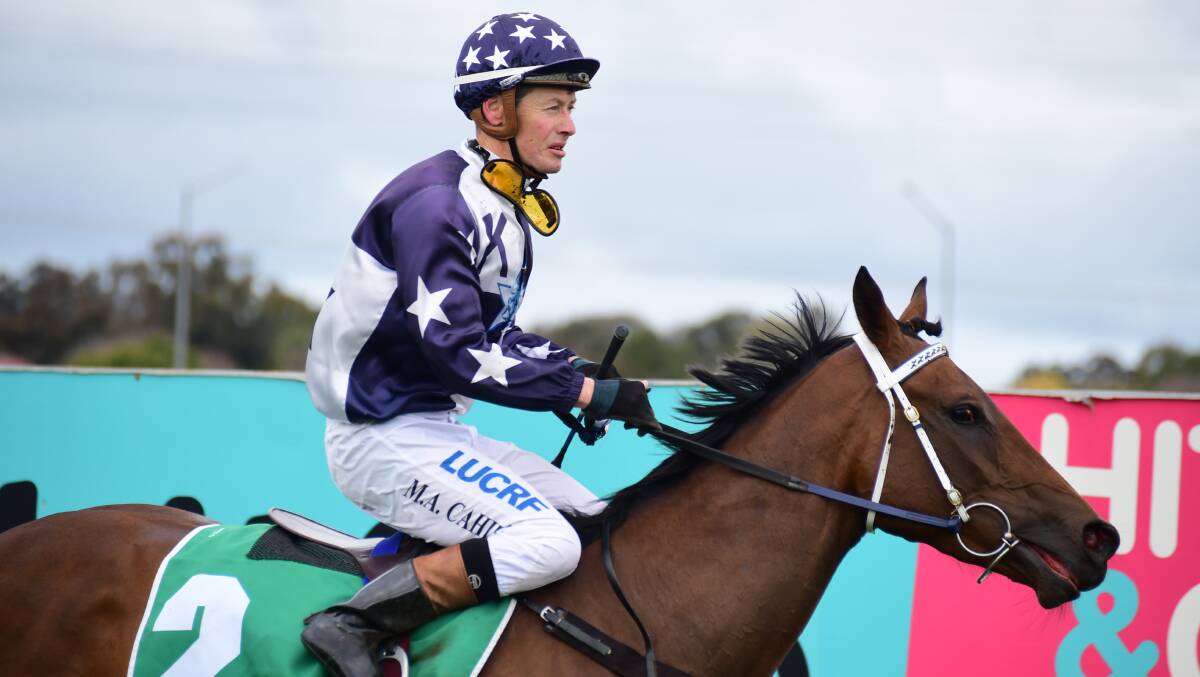 After more than a year out due to injury, Mathew Cahill will return to riding at Dubbo on Monday. Picture by Amy McIntyre