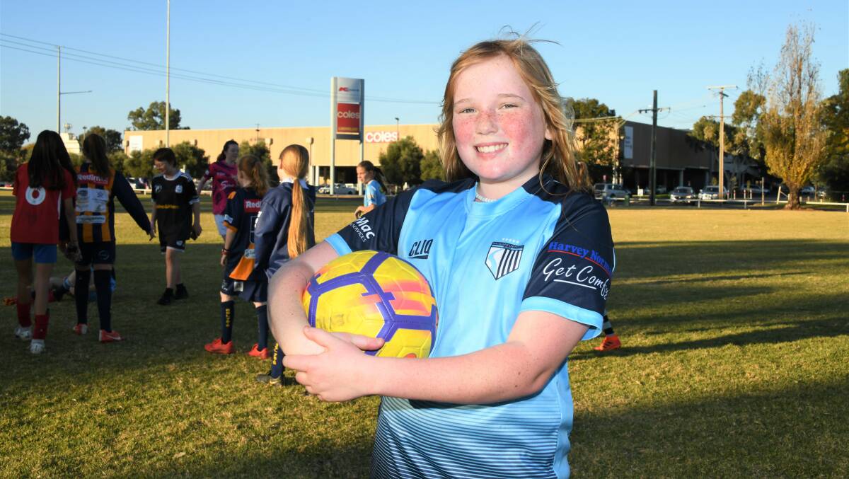 Dubbo under 12s representative player Bella Waters. Picture by Amy McIntyre