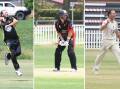 Mat Skinner, Mitch Bower and Ben Patterson starred with bat and ball in 2023/24. Pictures by Amy McIntyre