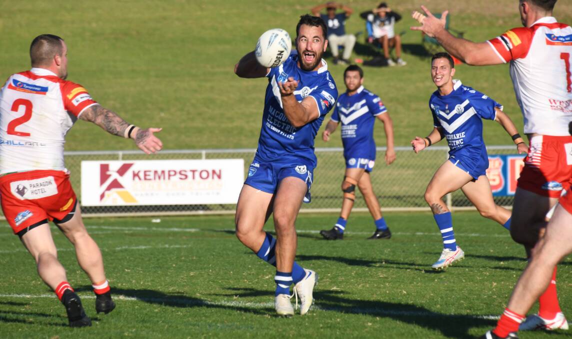After a tough loss last weekend, Harry Kempston and Macquarie head to Forbes on Sunday. Picture by Amy McIntyre
