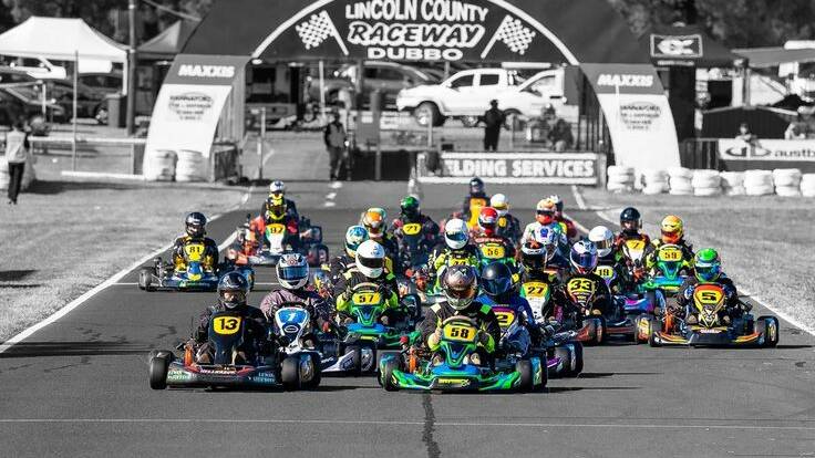Enjoy the speed and close-to-the-ground rumble of karting at Dubbo Raceway.