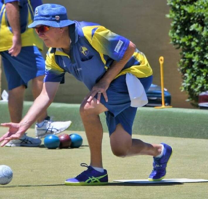 On a roll at the Bowls NSW State Championships.