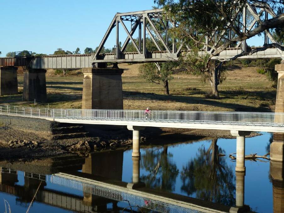 Tops: The Tracker Riley Cycleway. Photo: Dubbo BUG website.