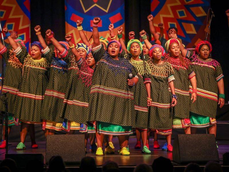 The Grammy Award-winning Soweto Gospel Choir is returning to Australia. (PR HANDOUT IMAGE PHOTO)