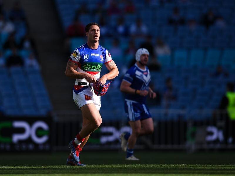 Kalyn Ponga's return to top form continued impressively in Newcastle's NRL rout of Canterbury. (Steven Markham/AAP PHOTOS)