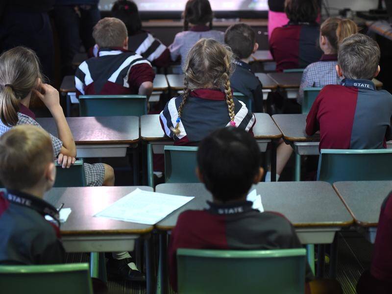 Some 47 per cent of teachers are considering leaving the profession in the next year, a survey says. (Dan Peled/AAP PHOTOS)