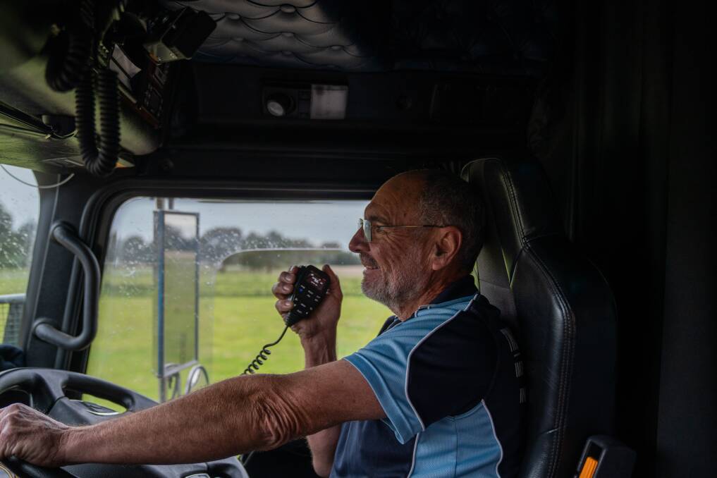 Dubbo truck driver Rod Hannifey will be on the radio to chat to anyone in need. Picture supplied