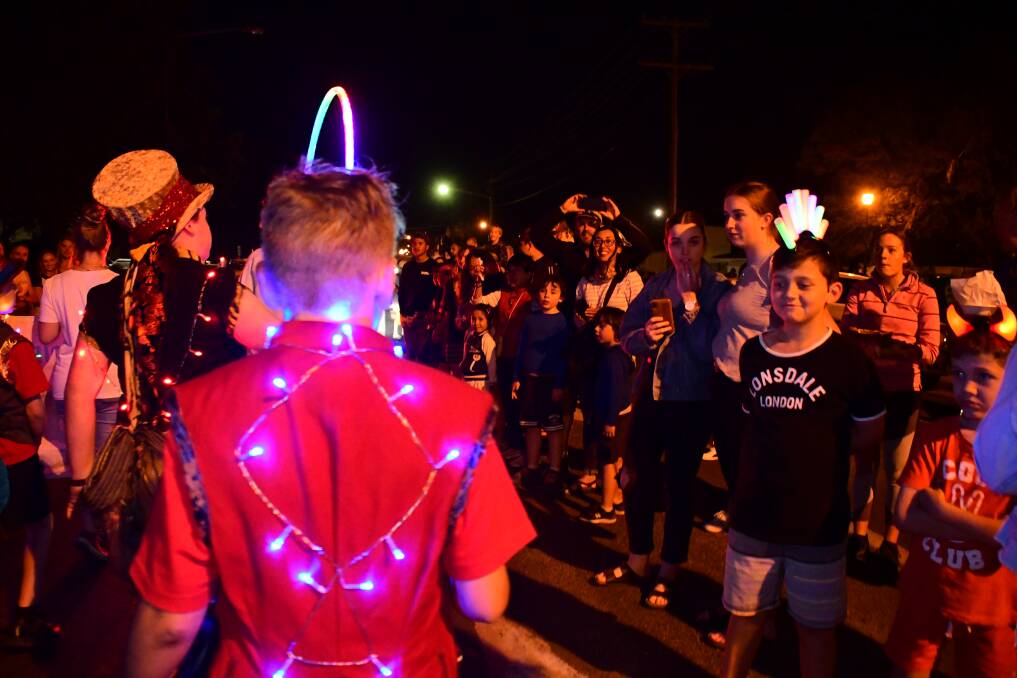The DREAM Festival lantern parade hasn't been held since 2019. Picture by Belinda Soole
