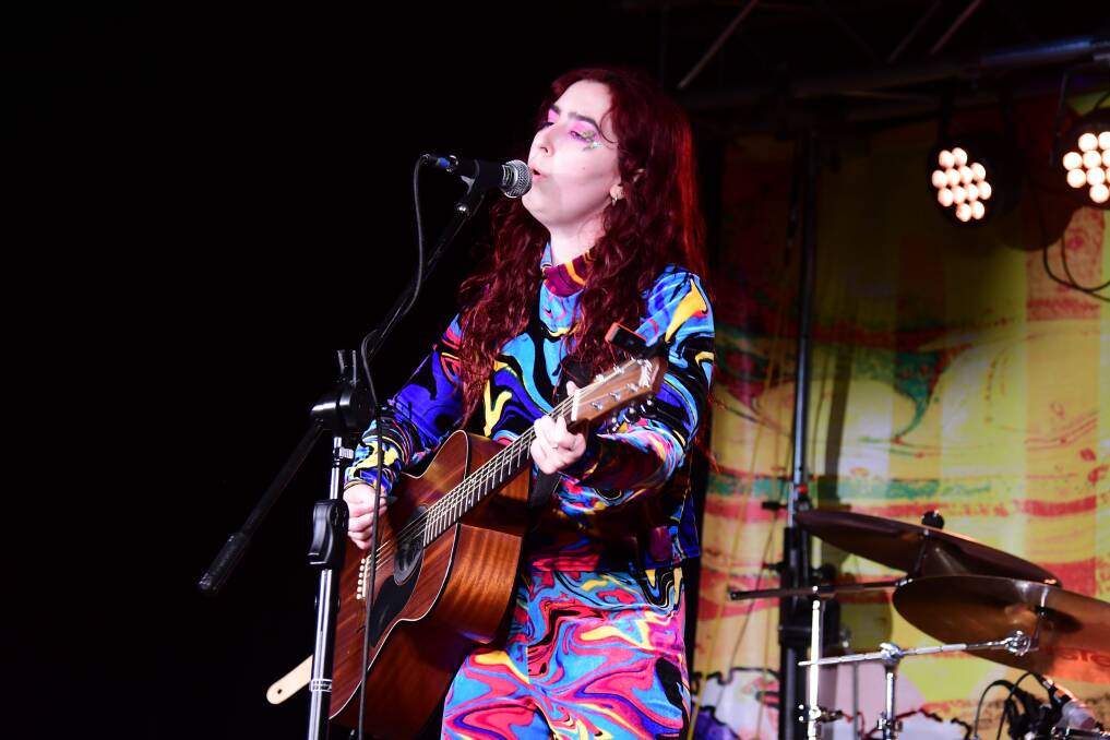 Little Quirks' Abbey Toole at the Under Western Skies festival in 2021. Picture by Amy McIntyre