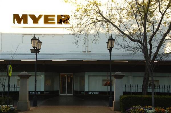Dubbo’s Myer store on Macquarie Street has been withdrawn from sale due to the current worldwide economic turmoil.